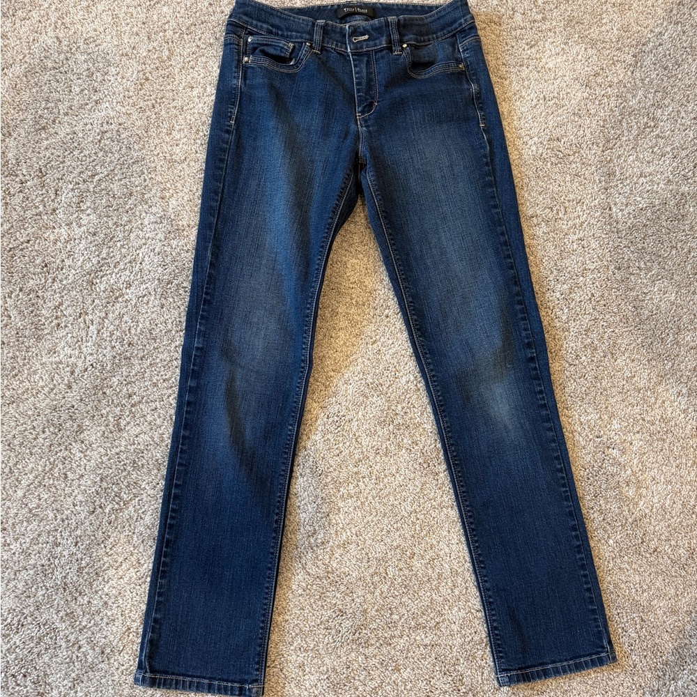 White House Black Market Indigo Skinny Jeans